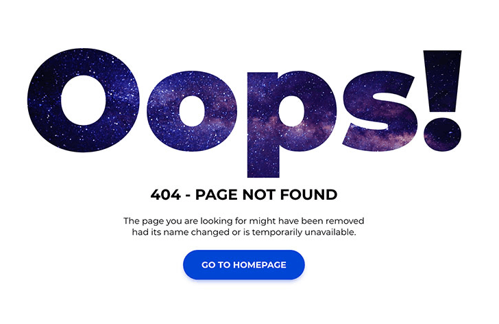 Page Not Found